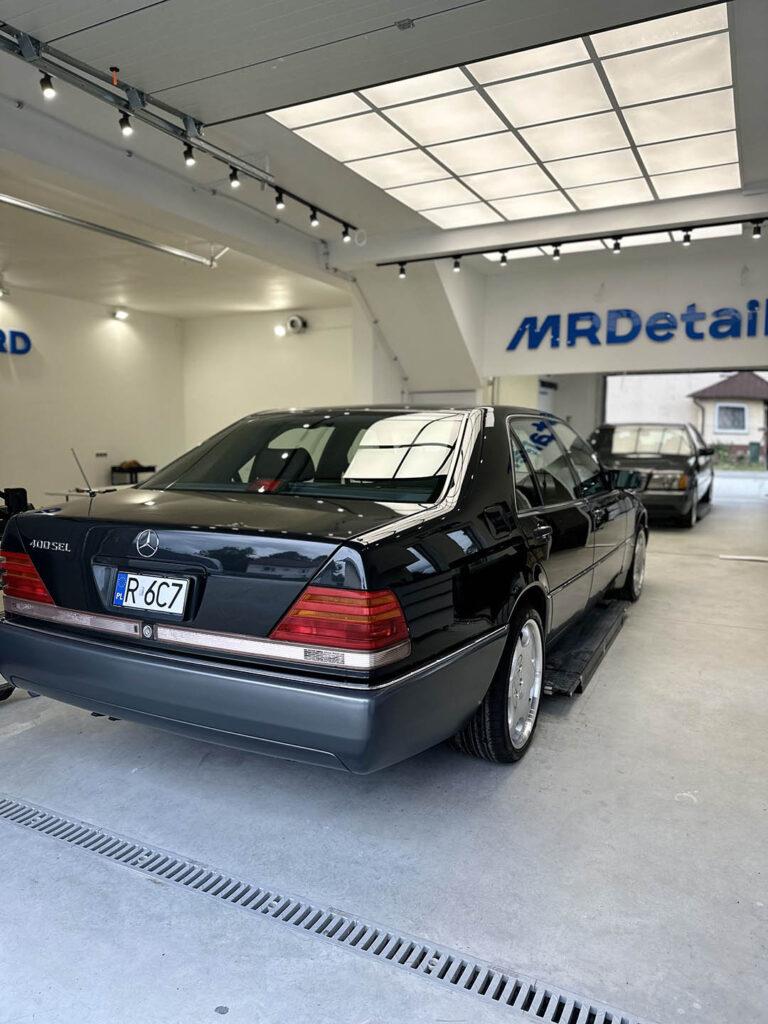 Mercedes W140 – realizacja MR DETAILER w Rzeszowie